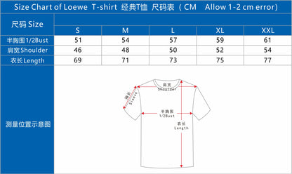 탑꼼데 / 로에베 자수 플라워 티셔츠 2022SS