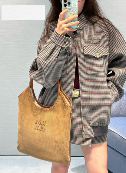 gw/미우미우 남여 그레이 재킷