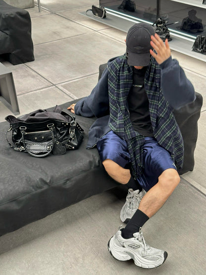 gw/발렌시아가 남성 목도리 후드