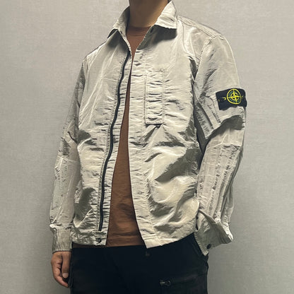 장티티 / 스톤아일랜드 메탈 나일론 자켓