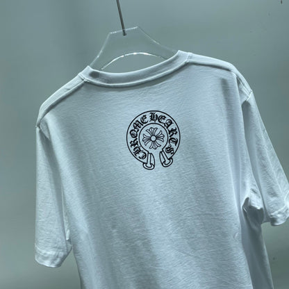 ZB / 크롬하츠 오리지널 넥 산스크리트 뒷넥 조랑말굽 반팔티 Tee