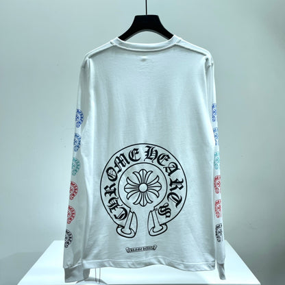 ZB / 크롬하츠 오리지널 컬러말굽소매 긴팔티셔츠 Tee