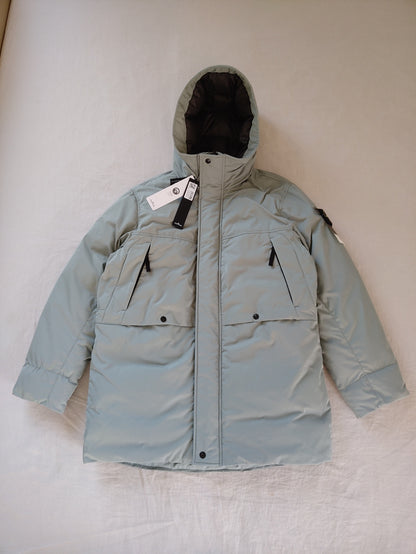 탑스토니 / 스톤아일랜드 롱 패딩 , 23FW 70826 MICRO TWILL DOWN PARKA