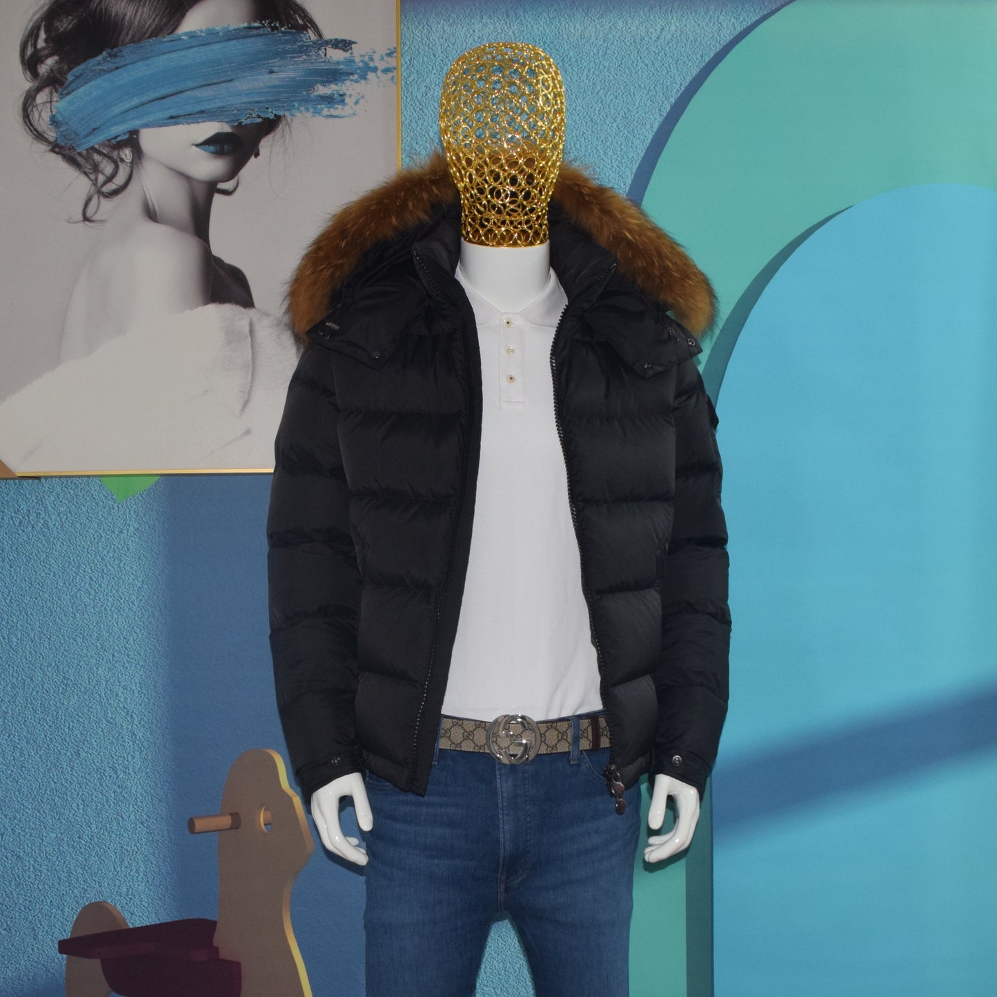 탑몽* / 몽*레어 마야 패딩 , Mayaf Short Down Jacket