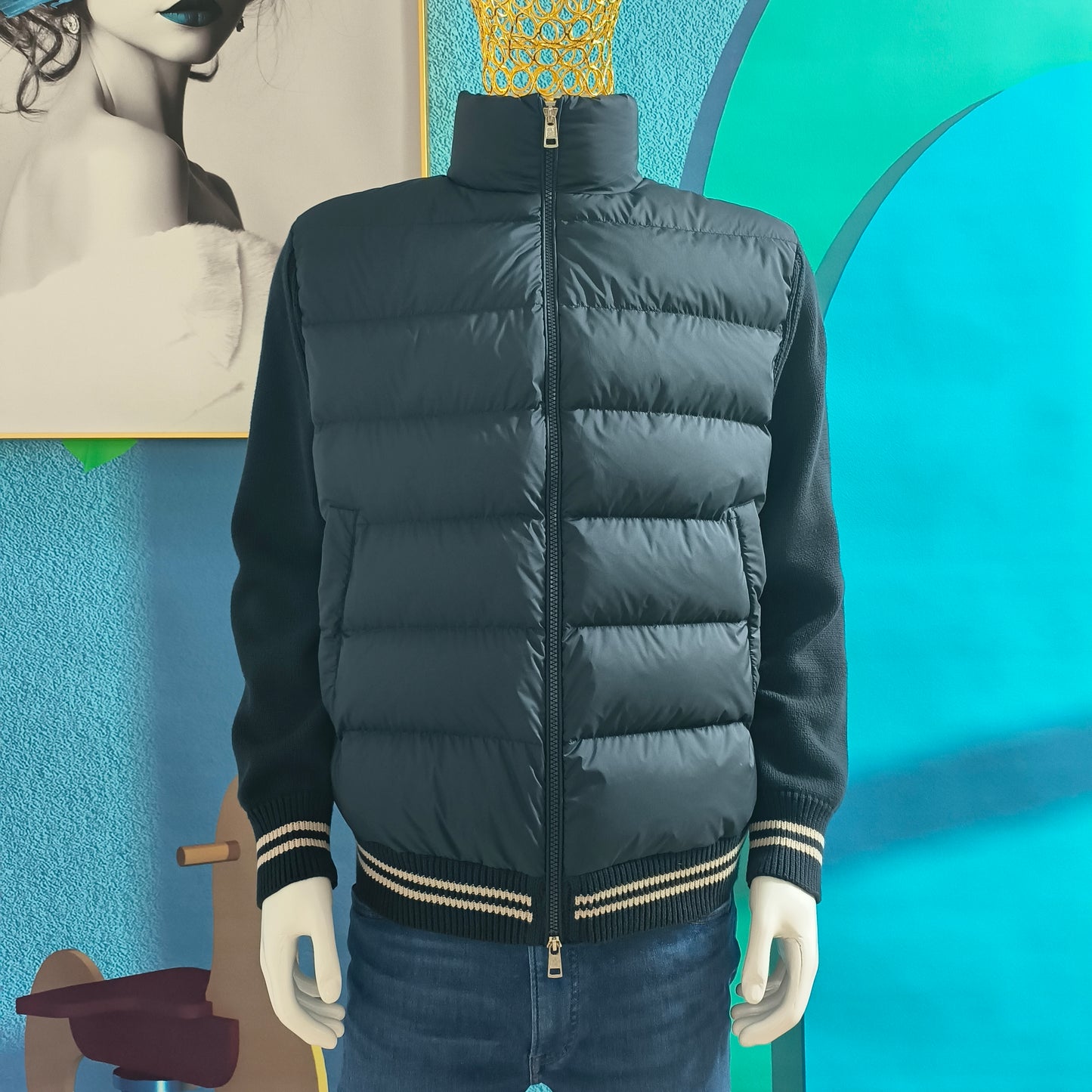 탑몽*x / 몽*레어 패딩 가디건 , Padded Cotton Cardigan