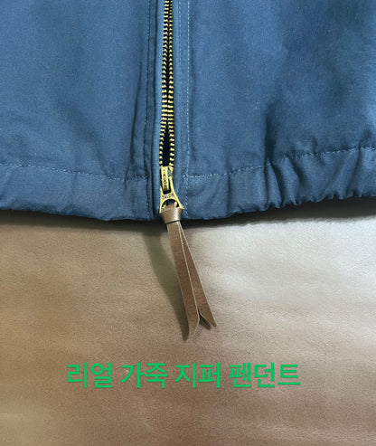 탑폴로 / 폴로 면 자켓 , 네이비 포플린 남자 재킷