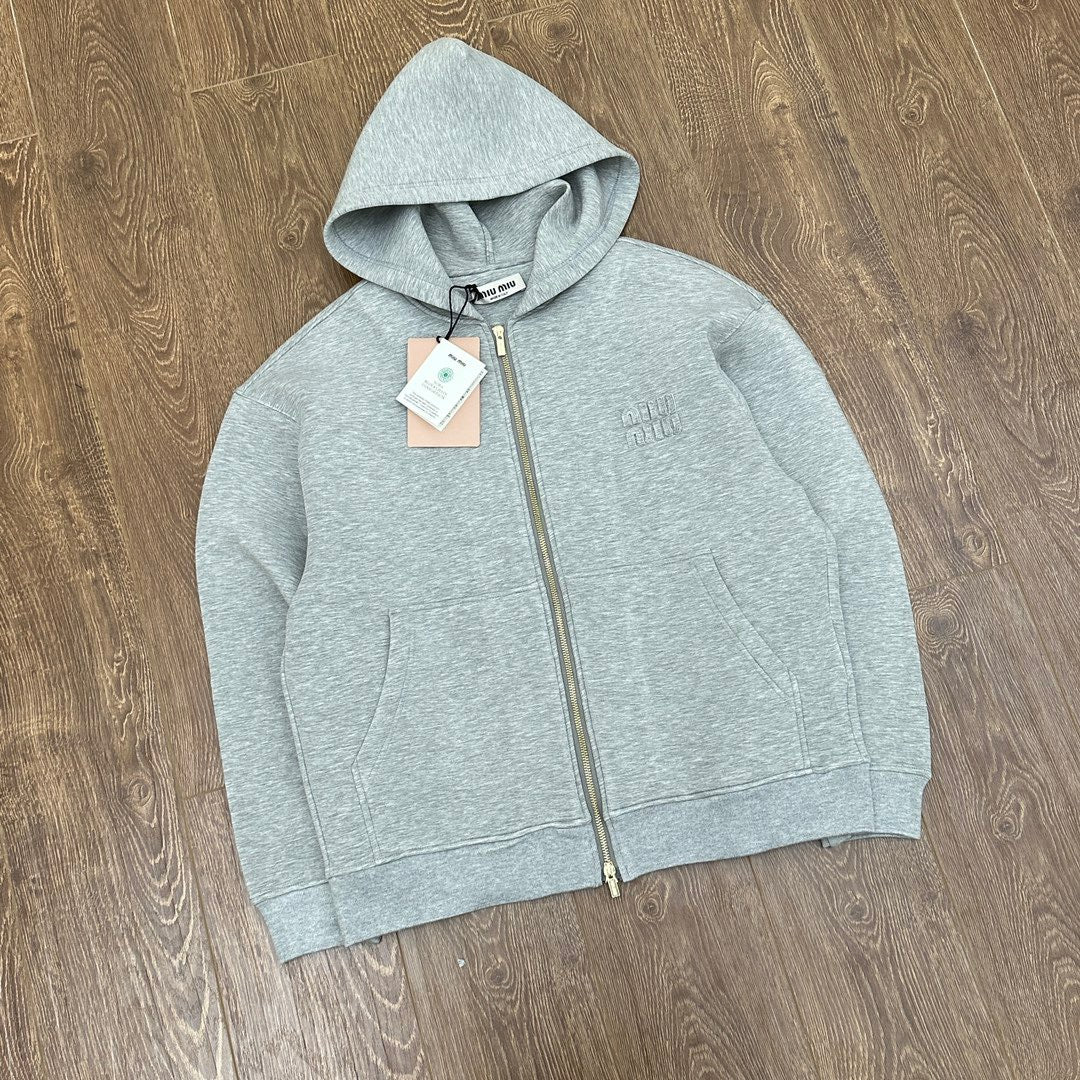 zb / 미우미우 후드 집업