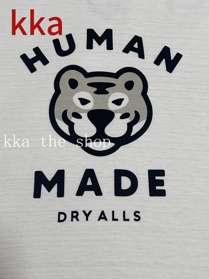 kka / 휴먼메이드 반팔티 ,  HUMAN MADE Tiger short sleeve black