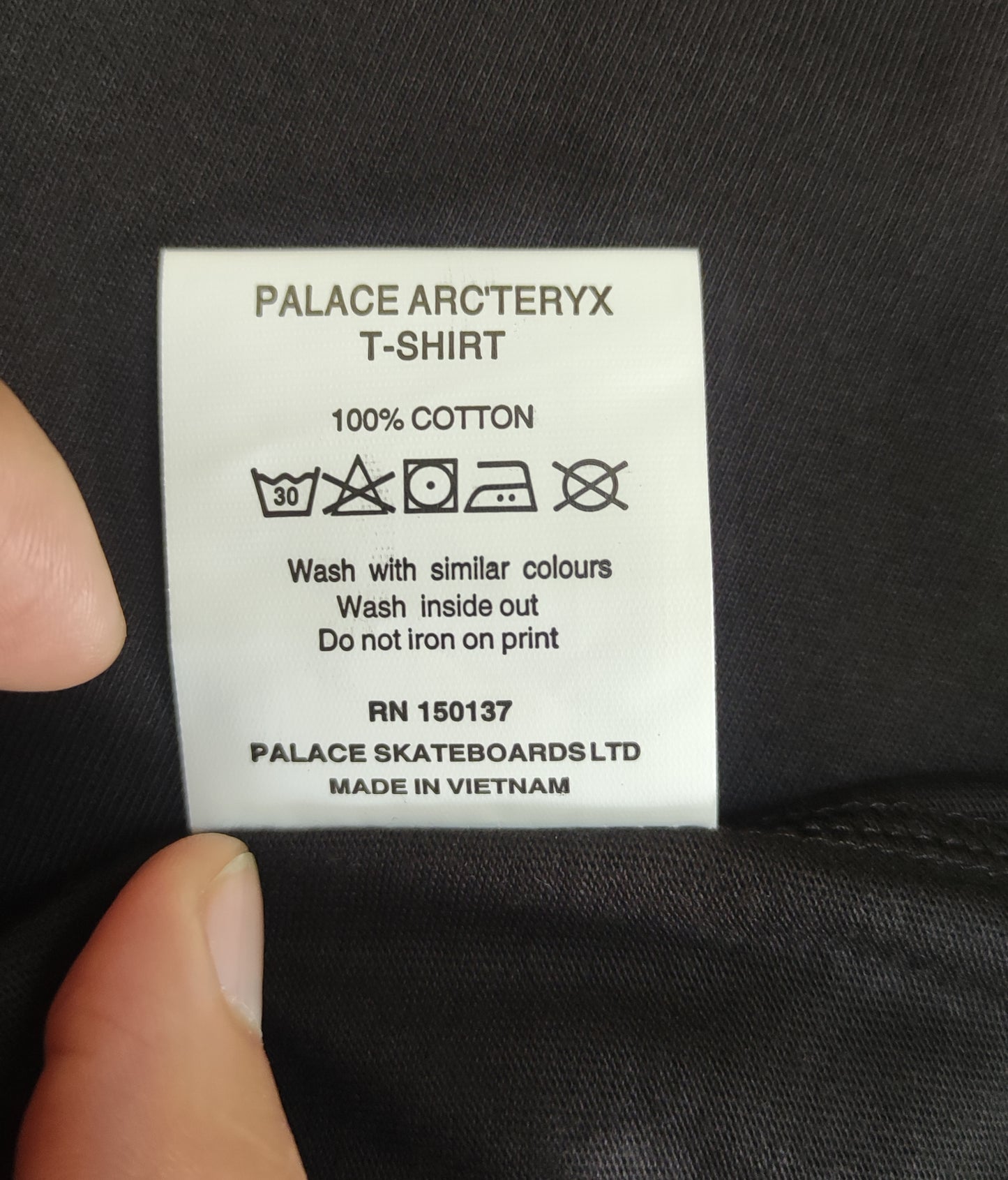 탑팔라스 / 팔라스 아크테릭스 콜라보 반팔티 , Palace x Arc'teryx