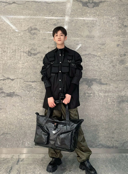 gw/프라다 남성 작업복 셔츠 자켓