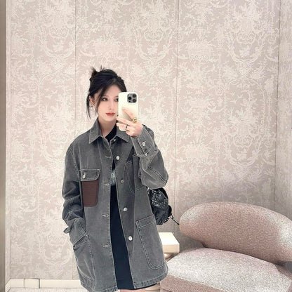 gw/디올 남여 데님 재킷