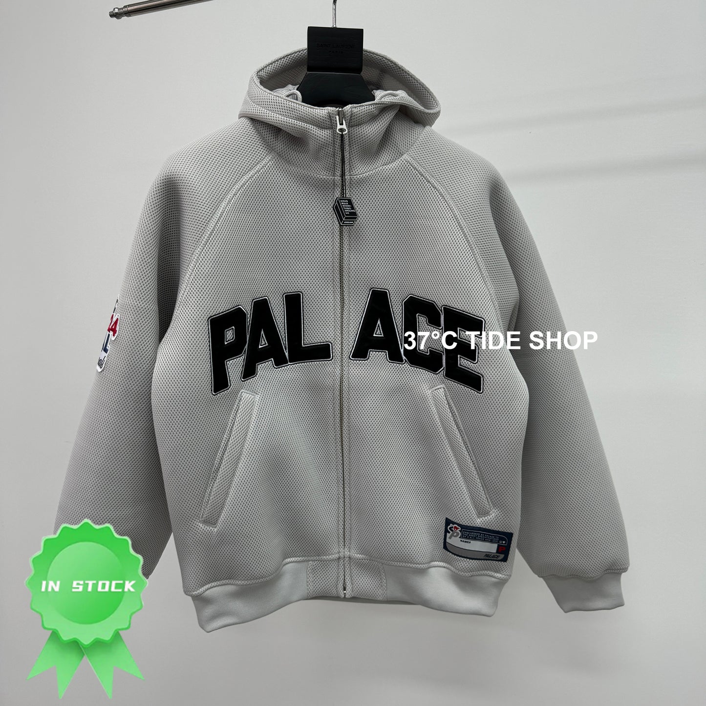 37도 / 팔라스 후드자켓 , P2426-MESHER JACKET ARCTIC GREY