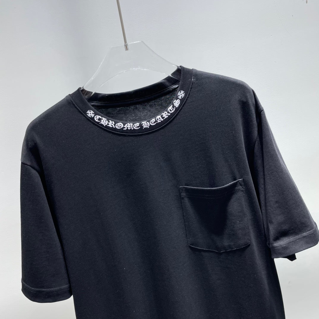 ZB / 크롬하츠 오리지널 넥 산스크리트 뒷넥 조랑말굽 반팔티 Tee