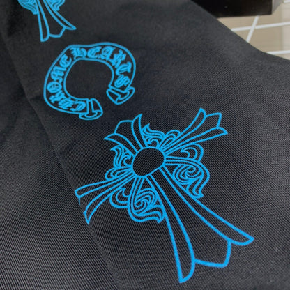 ZB / 크롬하츠 오리지널 아이스블루 십자가 긴팔티셔츠 Tee