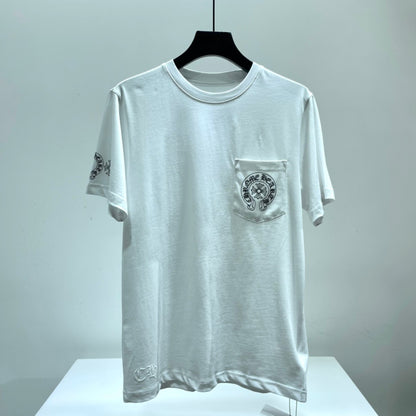 ZB / 크롬하츠 오리지널 컬러말굽로고 반팔티셔츠 Tee