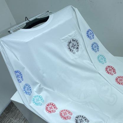 ZB / 크롬하츠 오리지널 컬러말굽소매 긴팔티셔츠 Tee
