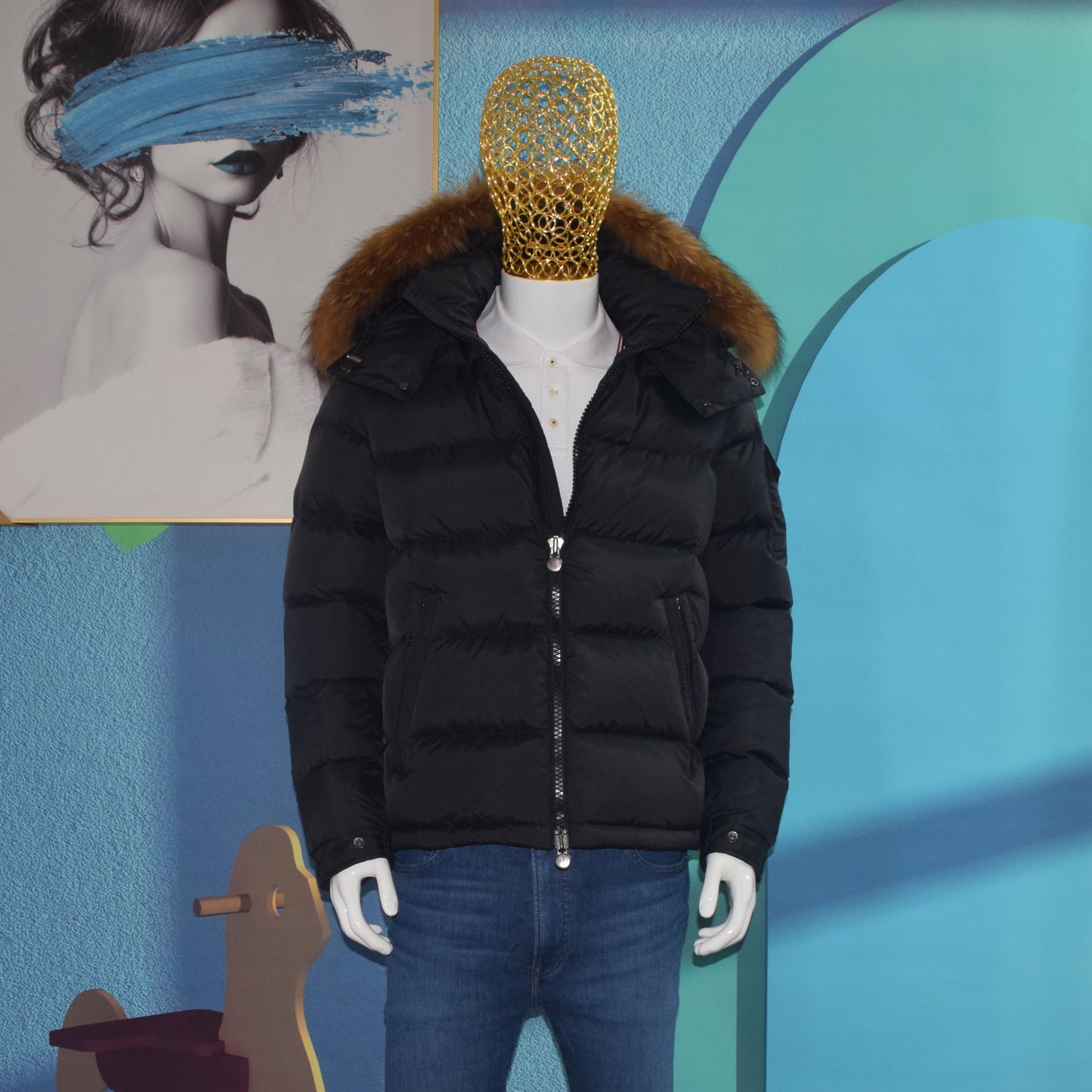 탑몽* / 몽*레어 마야 패딩 , Mayaf Short Down Jacket