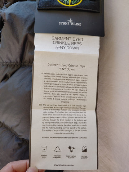 탑스토니 / 스톤아일랜드  크링클랩스 패딩 24FW 40723 CRINKLE REPS DOWN JACKET TOPSTONEY