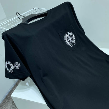 ZB / 크롬하츠 오리지널 컬러말굽로고 반팔티셔츠 Tee