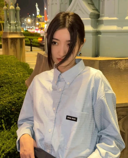 gw/미우미우 남여 다크 셔츠 블라우스