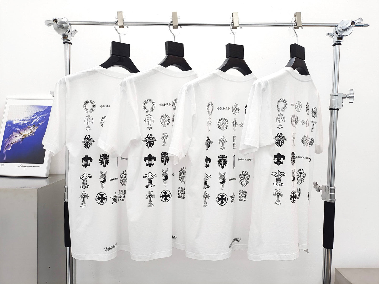 ZB / 크롬하츠  오리지널 로고대전 반팔티셔츠 Tee