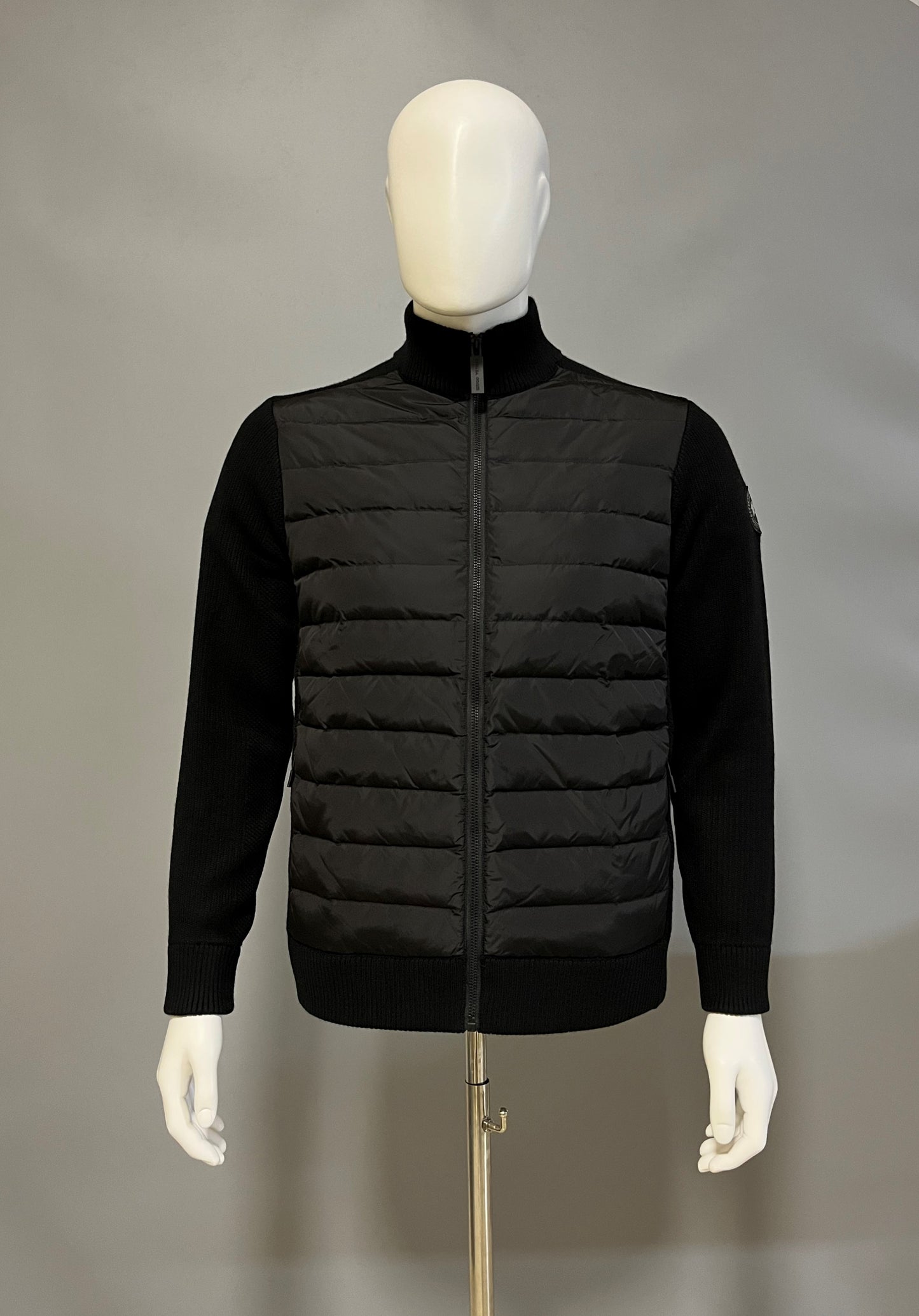 탑구스 / Hybridge Knitted Black Lable  니트패딩