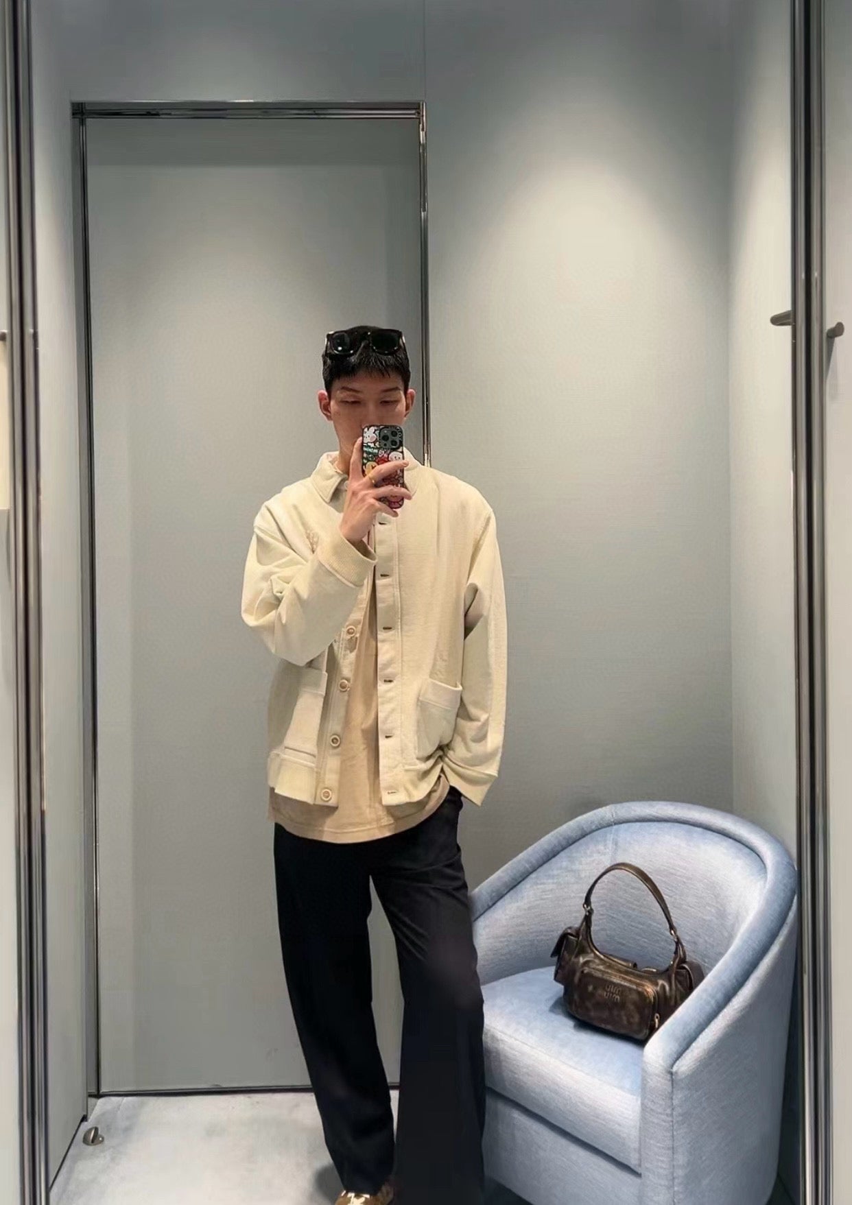gw/미우미우 남여 면 재킷