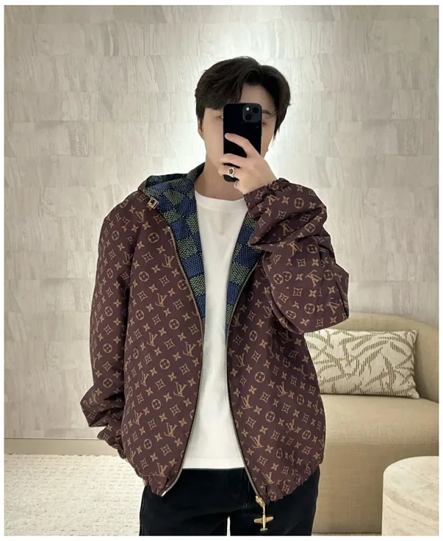 타일공장 / 루이비통 남성 방풍 후드 자켓