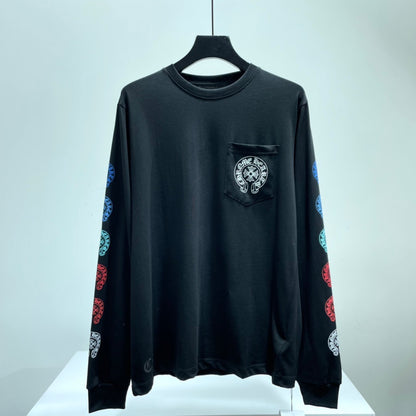 ZB / 크롬하츠 오리지널 컬러말굽소매 긴팔티셔츠 Tee