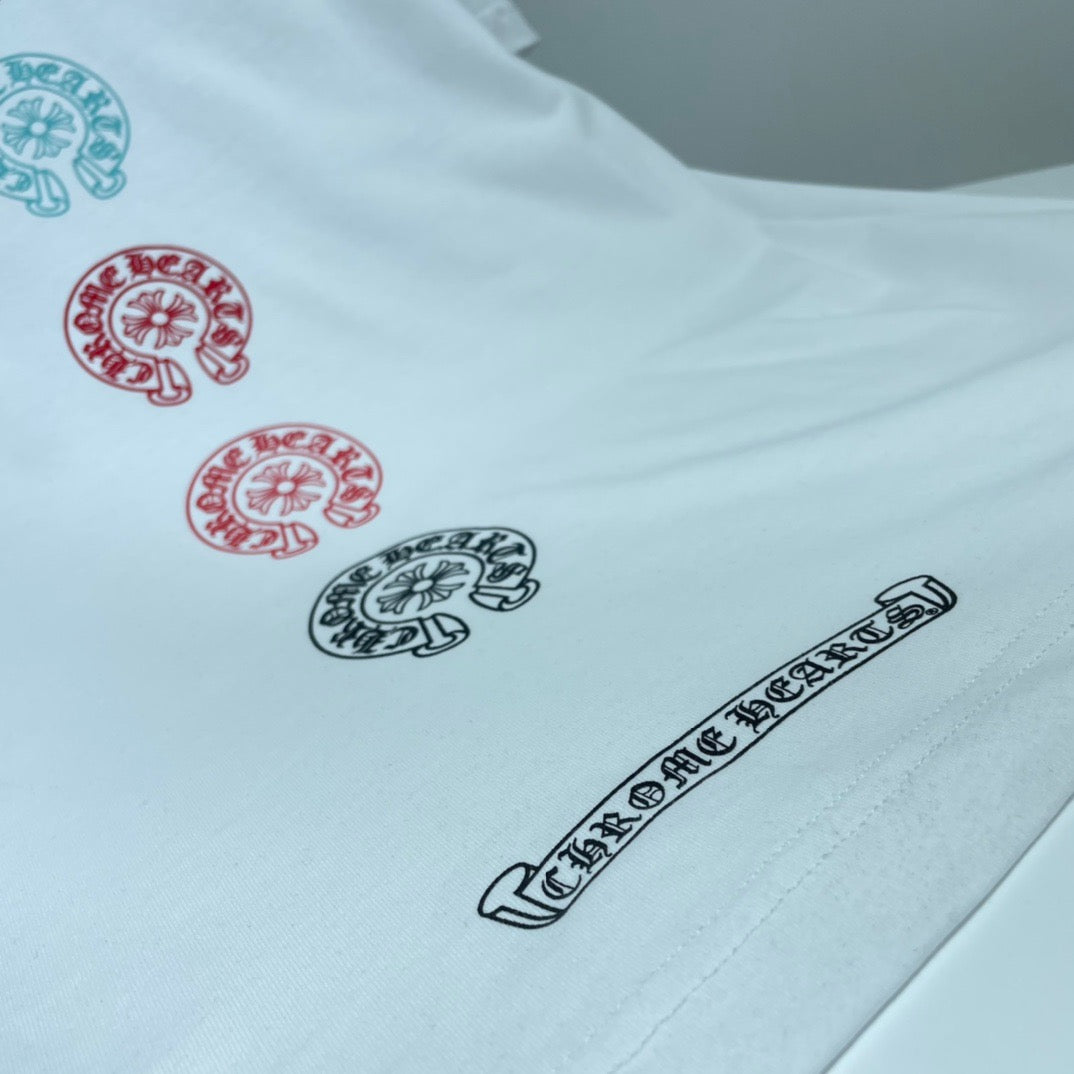 ZB / 크롬하츠 오리지널 컬러말굽로고 반팔티셔츠 Tee