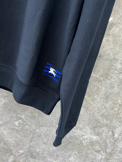 대리석 / Burberry EKD 패치 버버리 스웨트셔츠 | 블랙 | FARFETCH KR