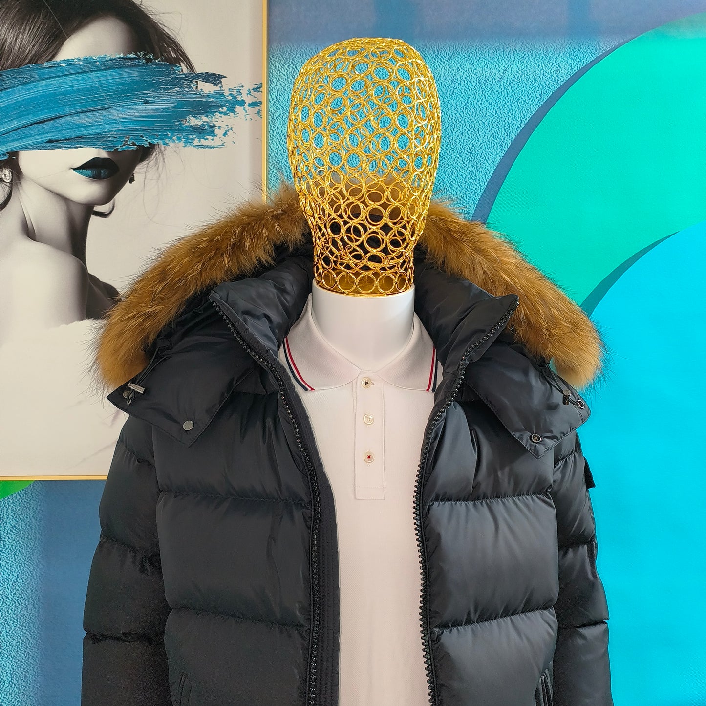 탑몽* / 몽*레어 마야 패딩 , Mayaf Short Down Jacket