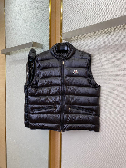체인2호/몽*레어 로고 패딩 조끼