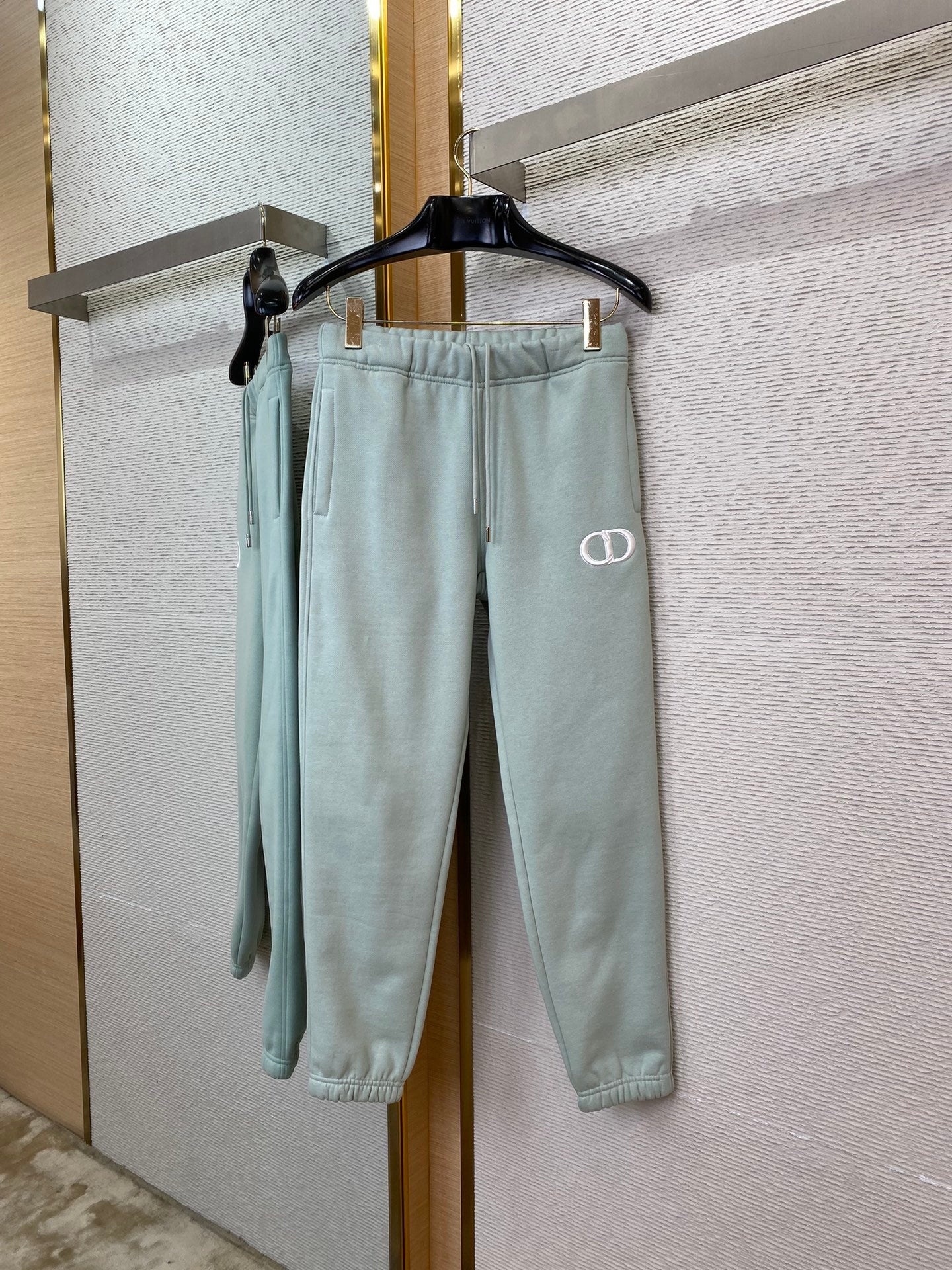 체인2호/디올 남성 자수 벨벳 팬츠
