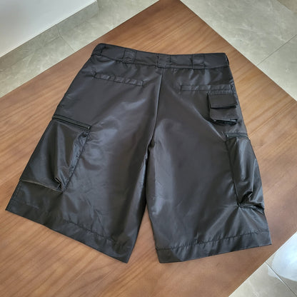 GTR / 프라다 반바 , Prada 24SS 블랙 포켓 로고 쇼츠