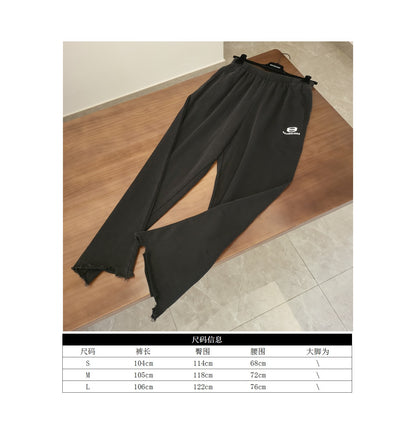 GTR / 발렌시아가 팬츠 , BLCG 24SS 더블링 자수 팬츠