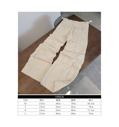GTR / 발렌시아가 카고 팬츠 , BLCG 24SS 초승달 모양의 팬츠