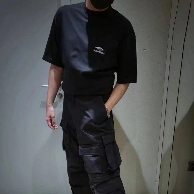 GTR / 발렌시아가 반팔티 , BLCG 3M 자수 티셔츠