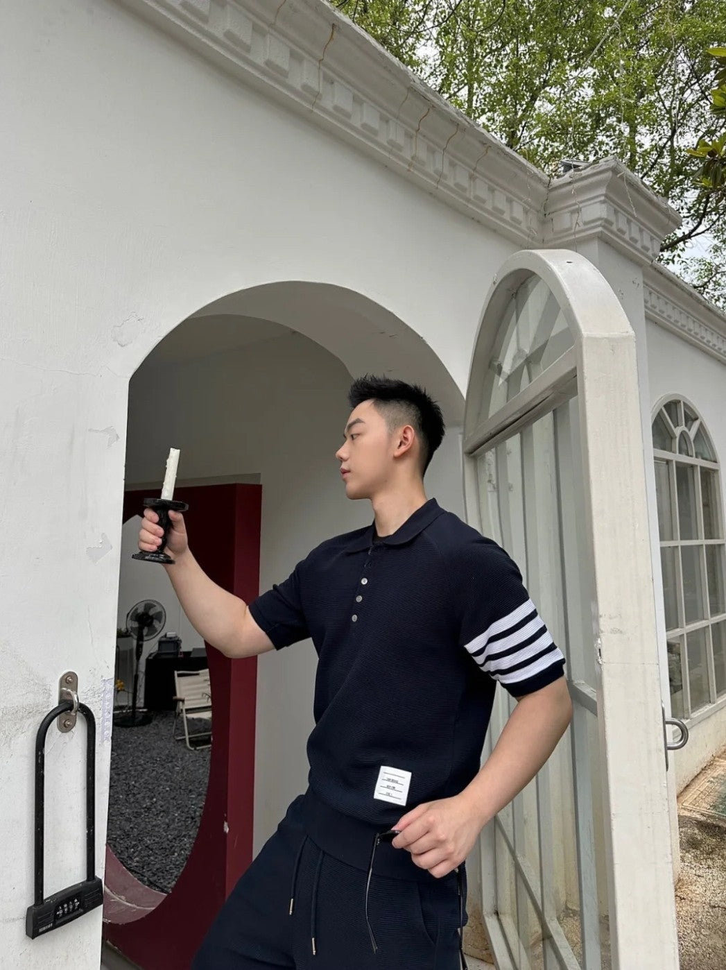 GTR / 톰브라운 반팔티  , TB24/SS 워터 리플 POLO 반소매