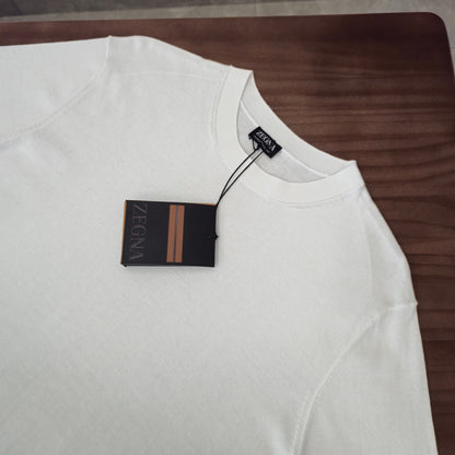 GTR / 제냐 반팔 , Ermenegildo Zegna 24SS 모직 심플 반소매