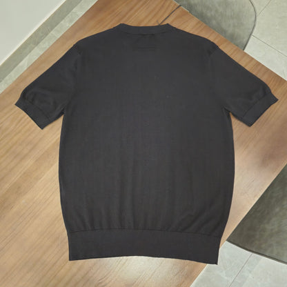 GTR / 제냐 반팔 , Ermenegildo Zegna 24SS 모직 심플 반소매