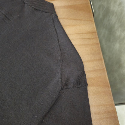 GTR / 제냐 반팔 , Ermenegildo Zegna 24SS 모직 심플 반소매