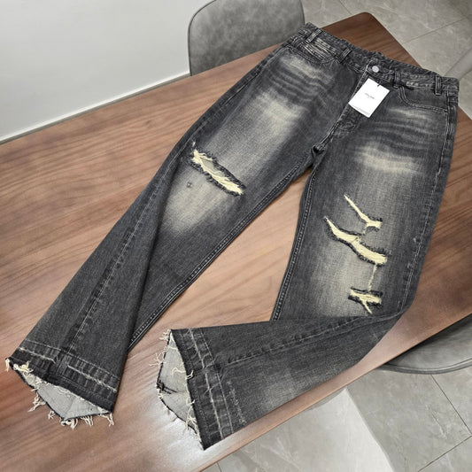 GTR / 셀린느 청바지 ,  CE 24SS 나이프컷 워싱진