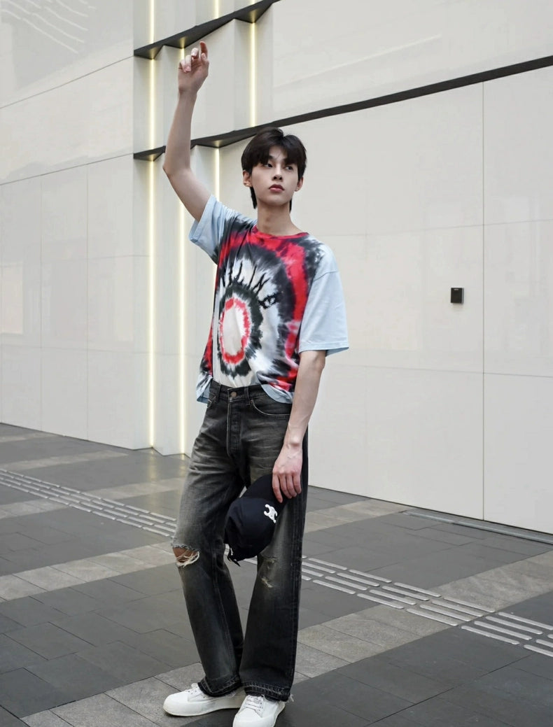 GTR / 셀린느 청바지 ,  CE 24SS 나이프컷 워싱진