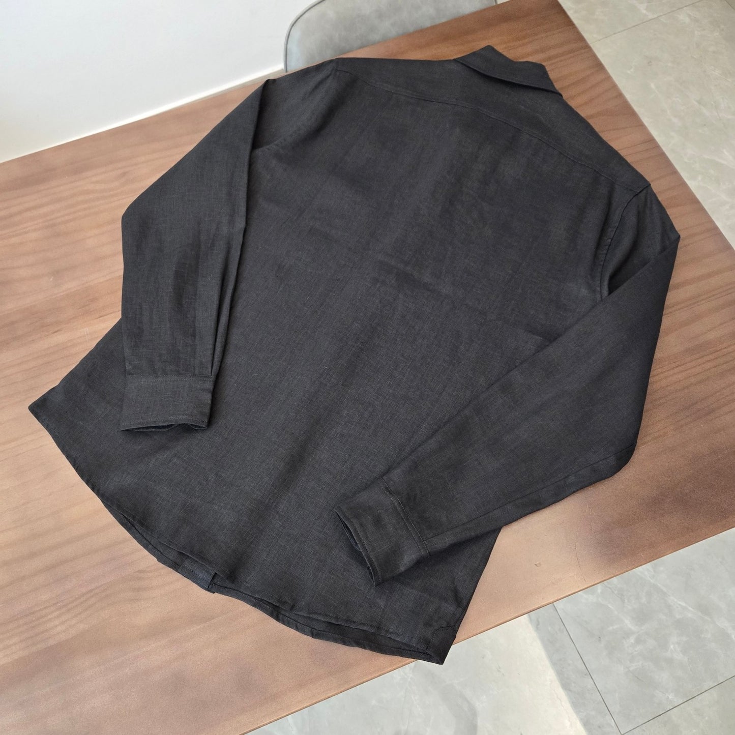 GTR / 셀린느 린넨 셔츠 , CE/24SS 린넨 자수 셔츠