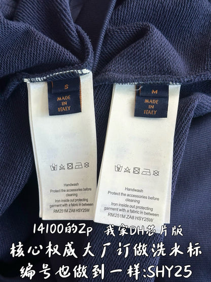 v공장 / 루이비통 LV 코튼 저지 후드티 1AFR30