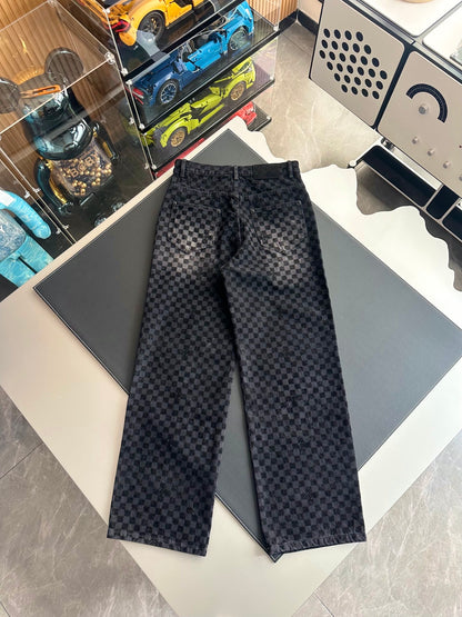 v공장 /  Louis Vuitton 루이비통 MISBHV 모노그램 블랙진