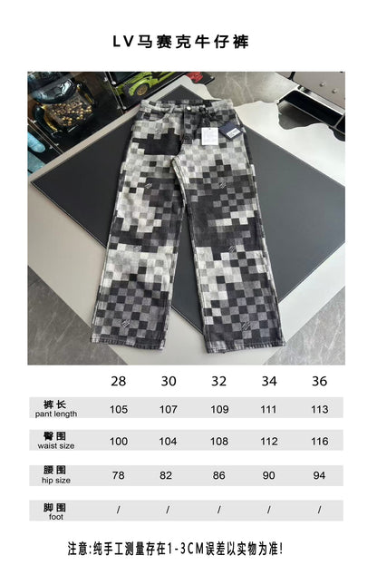 v공장 / 루이비통] 다모플라주 클래식 데님 팬츠