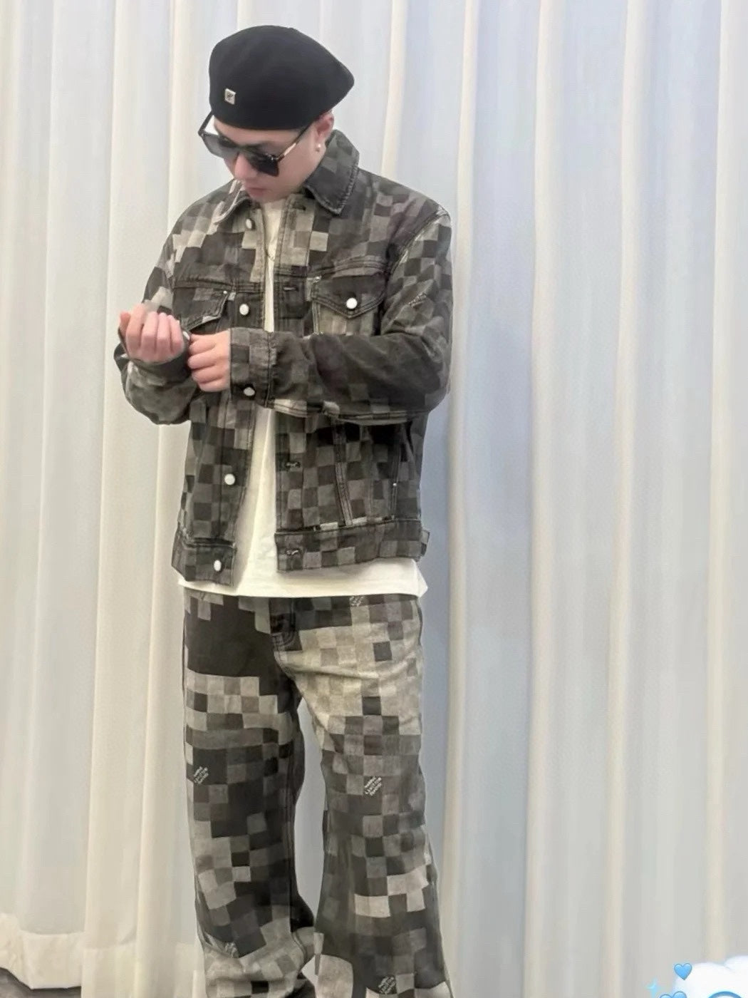 v공장 / 루이비통] 다모플라주 클래식 데님 재킷 1AHEBG