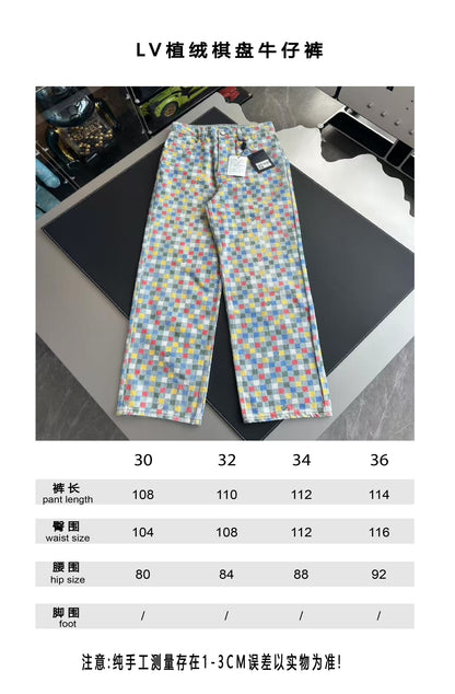 v공장 / 루이비통 다미에 데님 팬츠